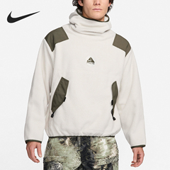 Nike/耐克正品新款男士复古羊羔绒保暖连帽卫衣FN1946-072