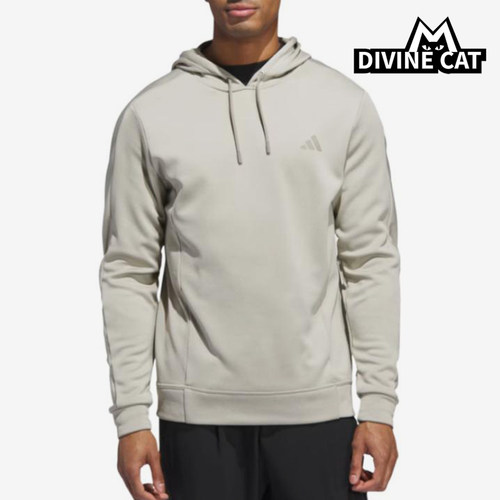 Adidas/阿迪达斯正品达斯纯色连帽长袖男经典保暖简约卫衣JW3452