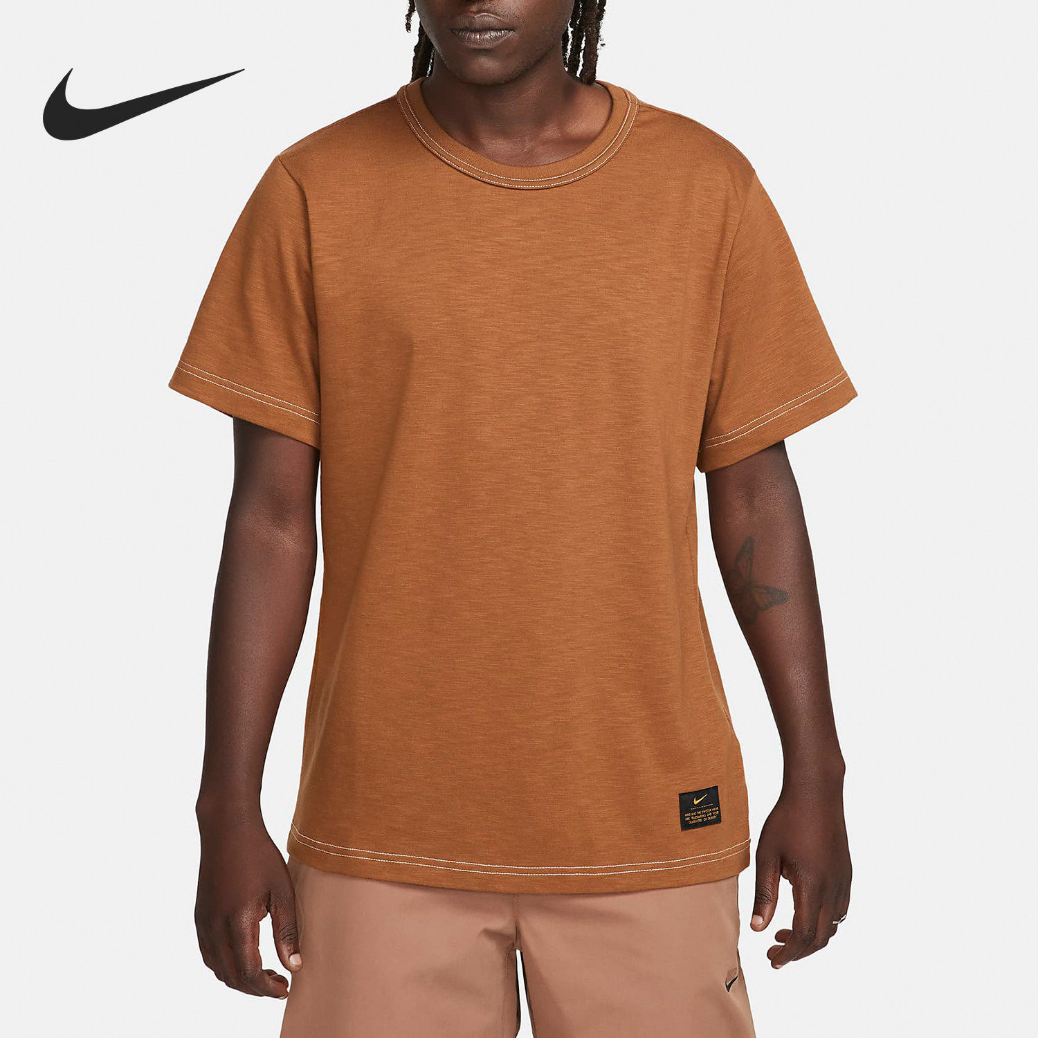 Nike/耐克正品夏季男士圆领宽松透气休闲运动T恤FN2646-281,运动服/休闲服装,运动T恤,淘宝优惠券,粉丝福利购,淘宝优惠卷