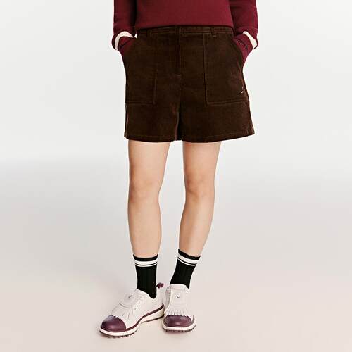 李宁正品X Clove联名系列女子经典复古运动休闲直筒短裤AKSV778