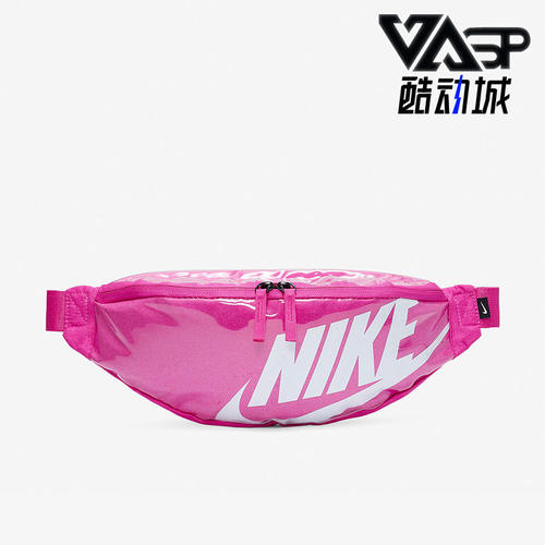 Nike耐克正品新款斜挎包男女时尚健身训练运动跑步腰包CK7914-601