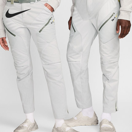 Nike/耐克正品 ISPA 男女简约拉链直筒运动长裤FJ7372-025