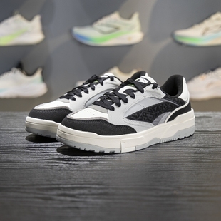 AGCV263 李宁正品 惟吾LOW男子舒适软弹复古百搭低帮轻便休闲板鞋