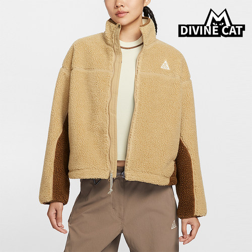 Nike/耐克正品2025秋季款女士运动拼接保暖拉链外套HV4706-297
