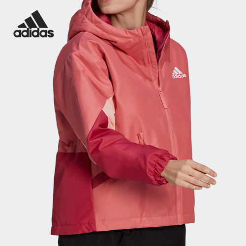 Adidas/阿迪达斯正品W BTS INS JKT 女子户外运动夹棉夹克 GM4345