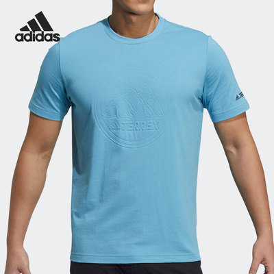 Adidas/阿迪达斯正品 当季新款男女运动休闲时尚短袖T恤GN9459