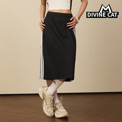 Adidas/阿迪达斯正品KNIT SKIRT女士运动防晒凉感半身裙KS5348