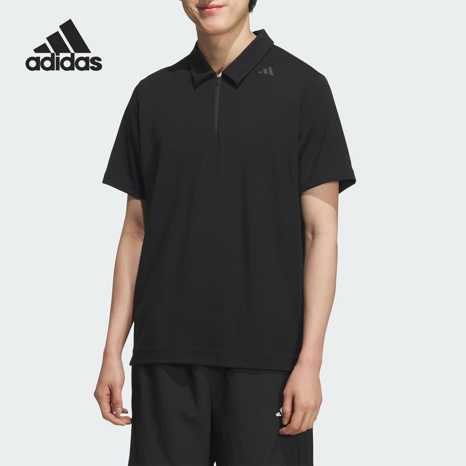 Adidas/阿迪达斯正品WUZONG WOOL PL男士运动翻领短袖KB5139