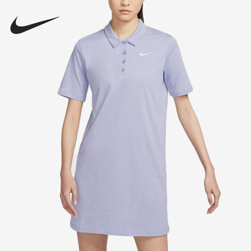 Nike/耐克正品当季新款女子透气短袖连衣裙FN3708-513
