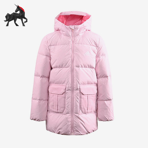 阿迪达斯正品儿童羽绒服