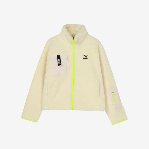 Puma/彪马正品Trail sherpa FZ Jacket女士经典拉链外套928727-01