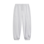 AKLU039 李宁正品 日进斗金系列男子户外休闲针织束脚运动卫裤