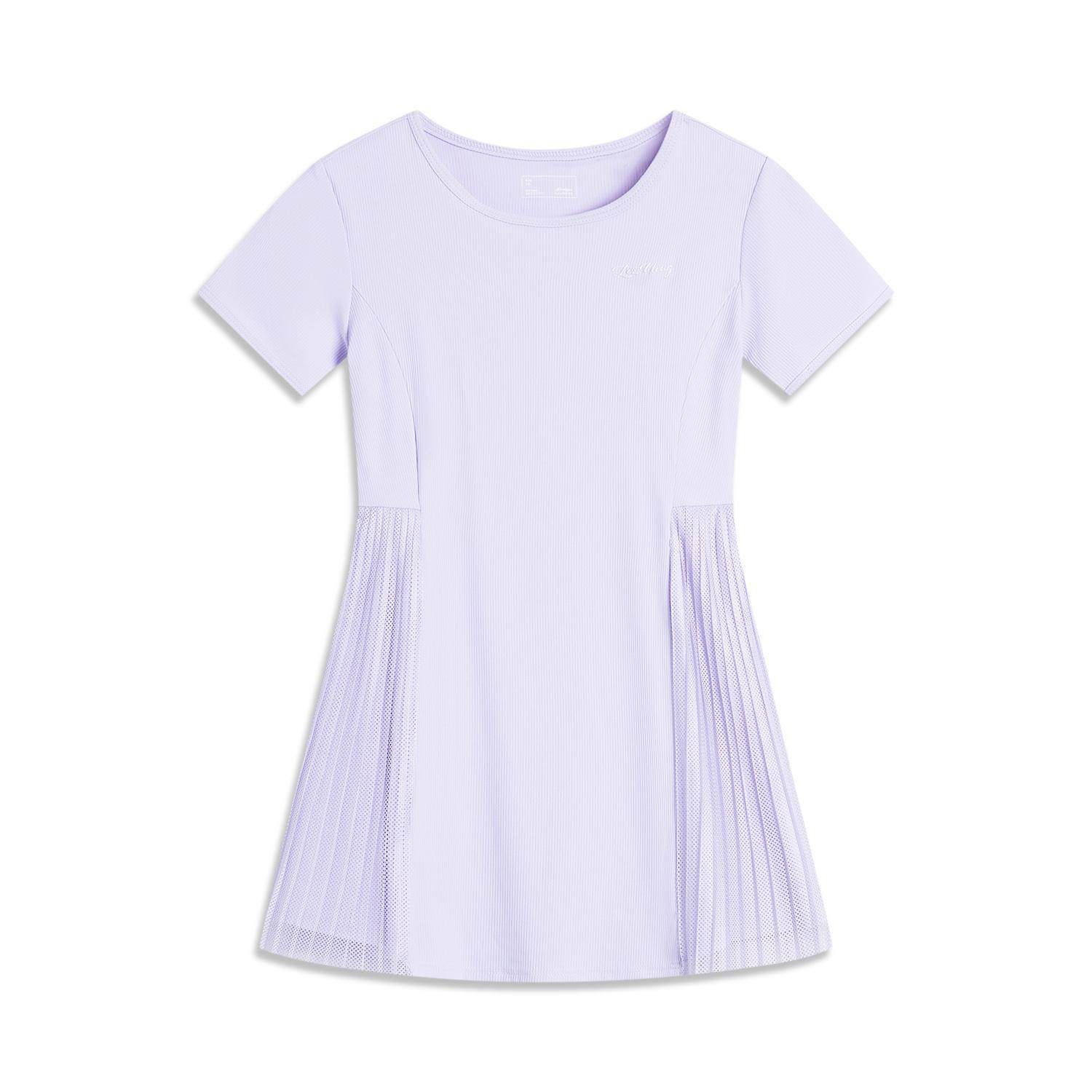 李宁正品运动生活系列女小童冰感舒适拼接圆领休闲连衣裙YSKU110,童装/婴儿装/亲子装,连衣裙,淘宝优惠券,粉丝福利购,淘宝优惠卷