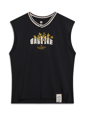 Lining/李宁正品秋季男子反伍系列宽松透气运动篮球背心AVST127