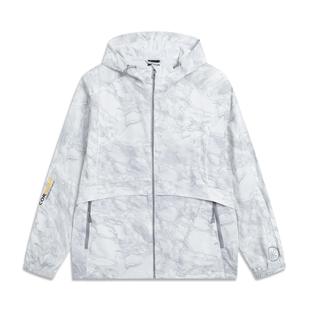 李宁正品 韦德系列男子冰感舒适吸湿排汗宽松运动夹克外套AFDV209