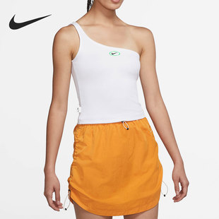 T恤DV3323 Nike 100 女子单肩吊带运动无袖 时尚 耐克正品 夏季