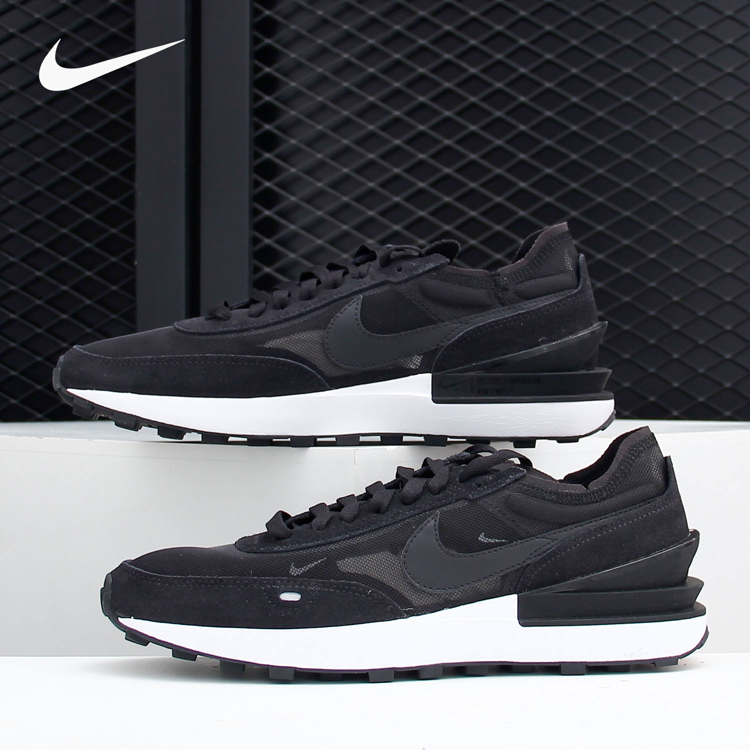 Nike/耐克正品 Waffle One 男女舒适运动休闲鞋 DA7995-001