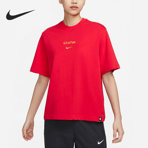 Nike/耐克正品当季新款女子运动圆领短袖T恤FN3115-600