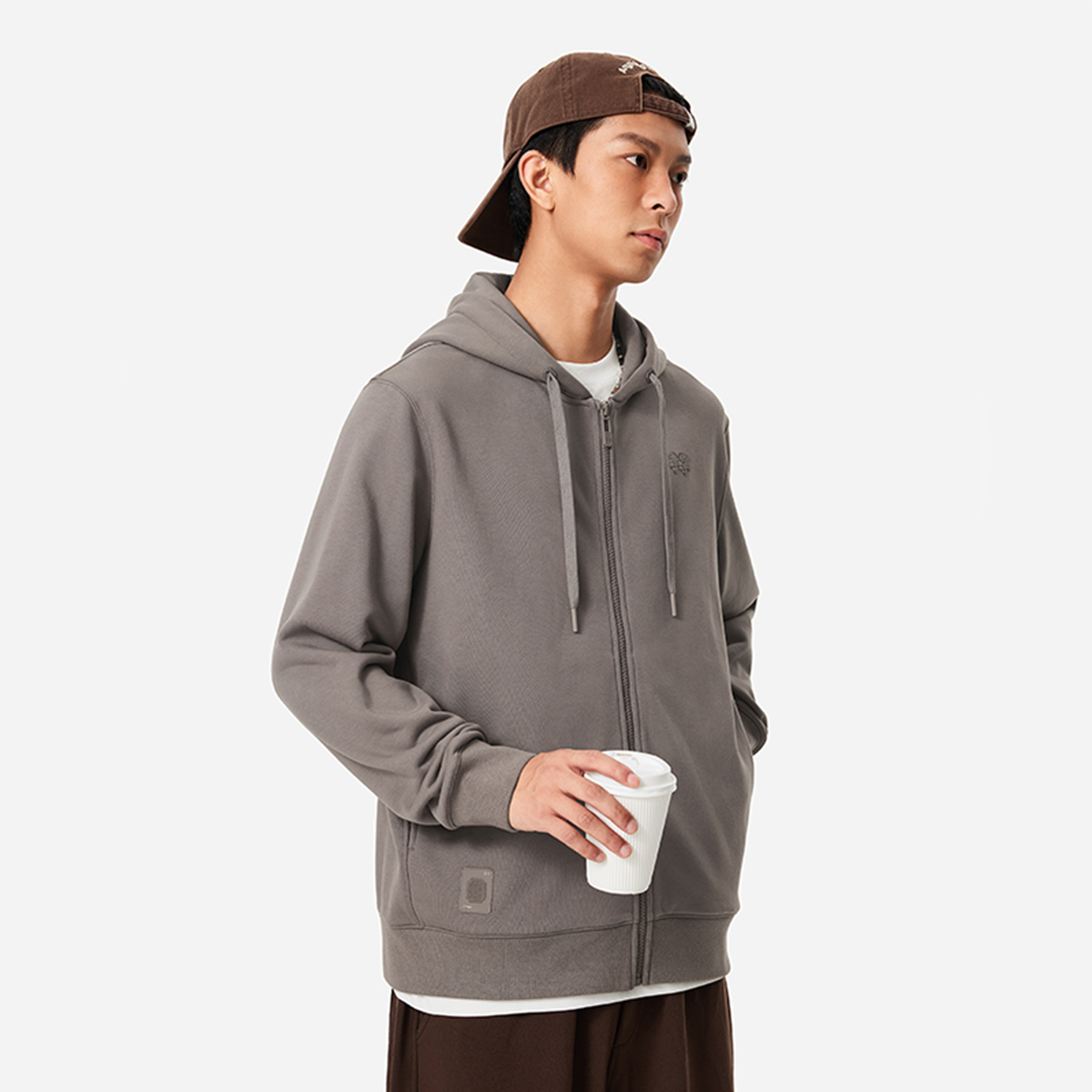 李宁正品男女宽松休闲连帽外套