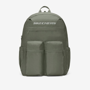 Skechers/斯凯奇正品四季款男女同款休闲双肩背包L225U146-02BV