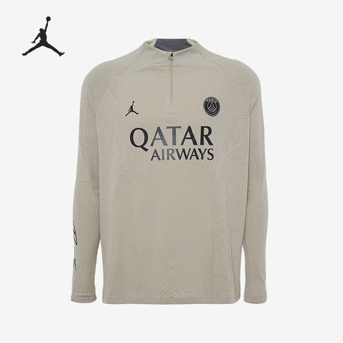 Nike/耐克正品JORDAN男士半拉链足球运动长袖T恤DZ0696-231