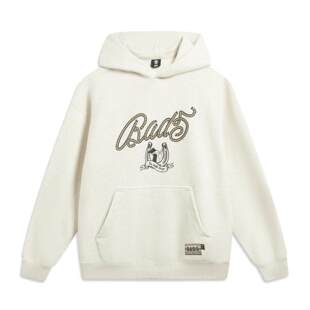 李宁正品反伍BADFIVE男子宽松透气运动训练连帽卫衣套头衫AWDW025