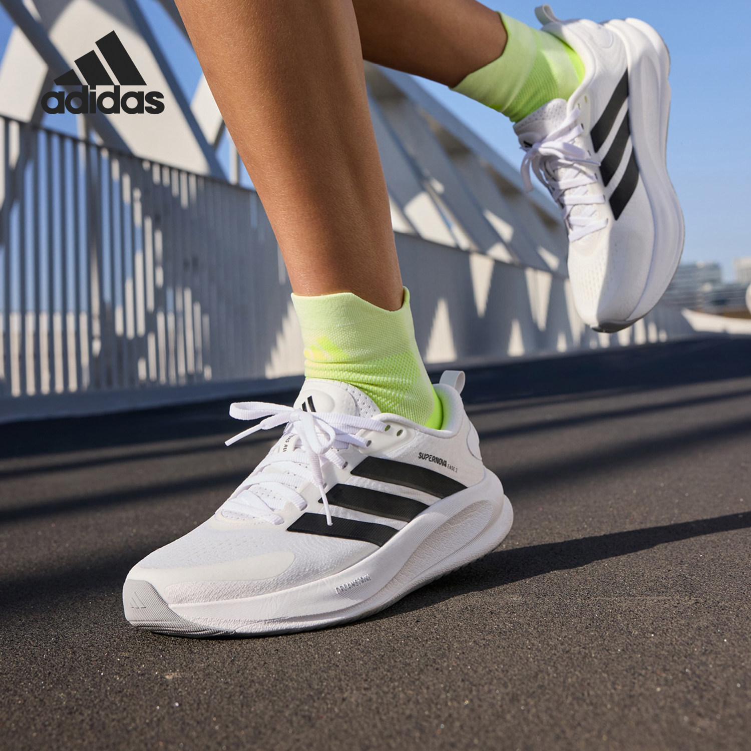 Adidas/阿迪达斯正品SUPERNOVA EASE 2女士网面跑步鞋JQ1825图片