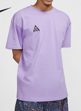 Nike/耐克正品ACG男士圆领透气刺绣运动休闲短袖BQ7342-567