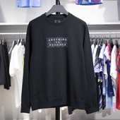 AWDT387 李宁正品 运动潮流系列男子宽松休闲印花圆领舒适套头衫