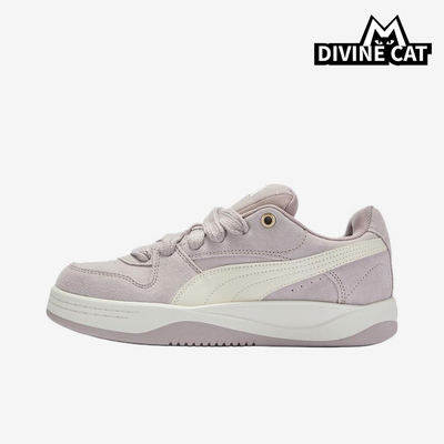 Puma/彪马正品ParkLunaSD新款女浅紫米白色经典复古板鞋402510-11