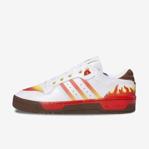 Adidas阿迪达斯正品Rivalry Low男款低帮防滑耐磨板鞋JI3310