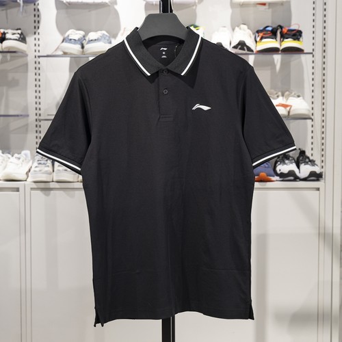 李宁正品2025新款男子速干凉爽百搭透气运动短袖POLO衫YPLU075-3