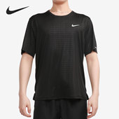 MILER EMBOSS 男子舒适运动T恤 010 Nike DA1318 耐克正品