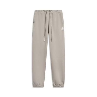 李宁正品反伍BADFIVE男子舒适透气加绒保暖针织束脚长裤AKLV779