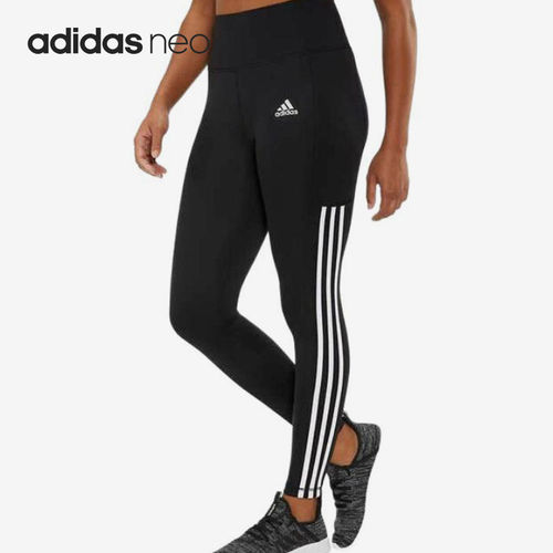 Adidas阿迪达斯正品女高腰贴身运动轻便舒适日常出行速干裤ED6990