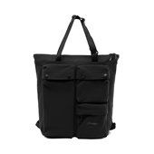 百搭拉链运动休闲双肩包ABSU227 李宁正品 时尚 男女同款 2024新款