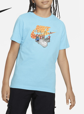 Nike/耐克正品当季新款Sportswear大童运动短袖FD0844-416