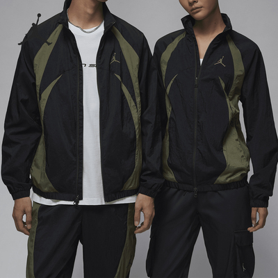 Nike/耐克正品JORDAN男士运动梭织立领篮球外套FN5849-011