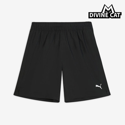 Puma/彪马正品2025男士印花运动跑步训练透气耐穿短裤528177-01
