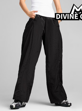 Puma/彪马正品春秋男女运动宽松简约休闲时尚经典长裤631331-01