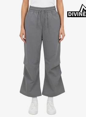 Adidas/阿迪达斯正品FOS纯色裤女灰色运动裤经典休闲裤装KW5715