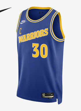 Nike/耐克正品金州勇士队男子运动训练无袖球衣DO9446-497