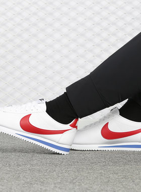 Nike/耐克正品女鞋2020春季新款阿甘运动皮质休闲鞋板鞋807471
