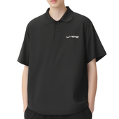 APLV545 POLO衫 乒乓球系列男子户外休闲透气翻领短袖 李宁正品