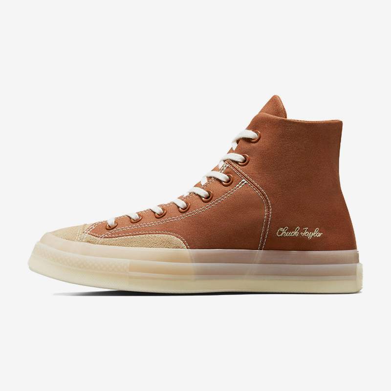 Converse/匡威正品新款男女同款拼接防滑耐磨透气高帮板鞋A04538C