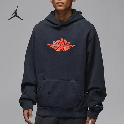 Nike/耐克正品JORDAN男士运动宽松连帽卫衣套头衫IB3004-010