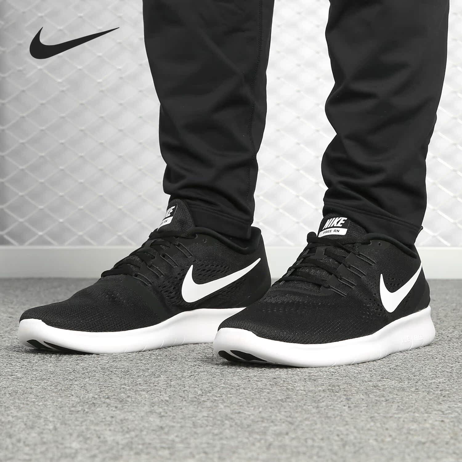 Nike/耐克正品男子春季FREE RN赤足网面运动休闲跑步鞋831508