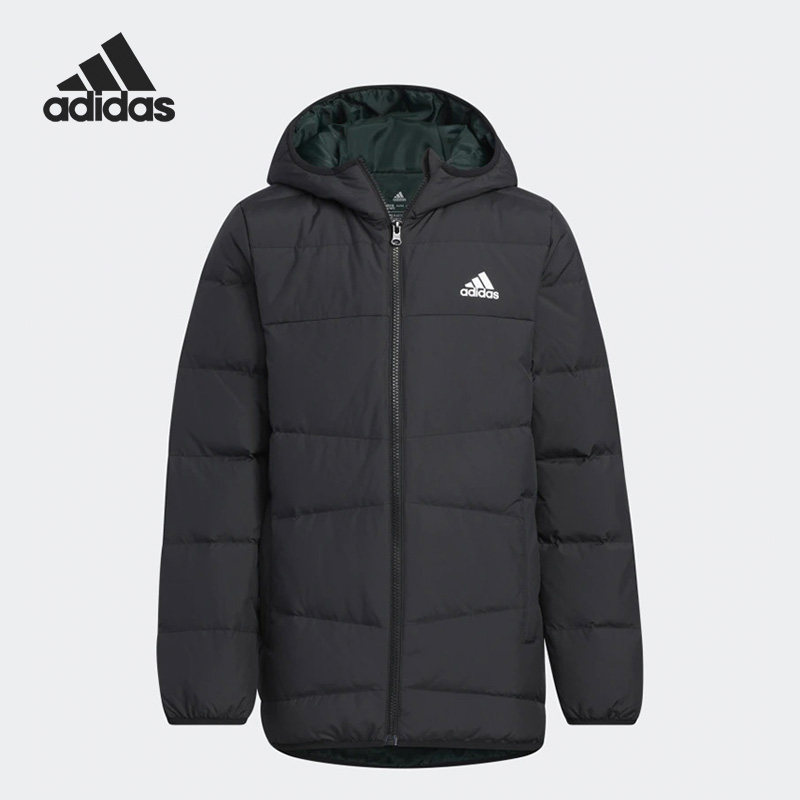Adidas/阿迪达斯正品冬季新款大童运动保暖羽绒服外套HM5205