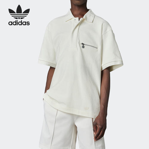 Adidas/阿迪达斯正品三叶草BLUE VERSION男子POLO衫HM2347