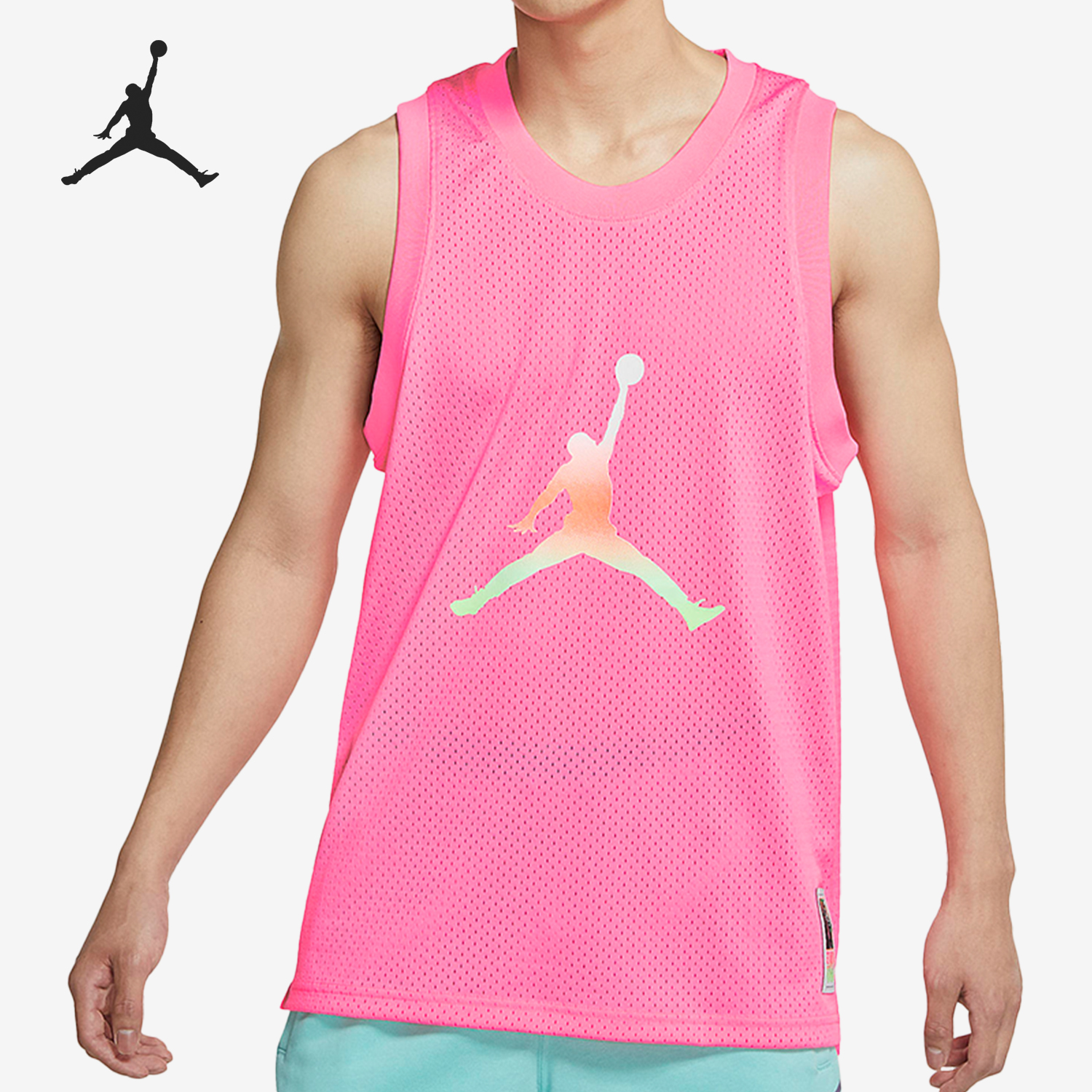 Nike/耐克正品JORDAN 飞人男子运动训练篮球背心 CZ4860-675